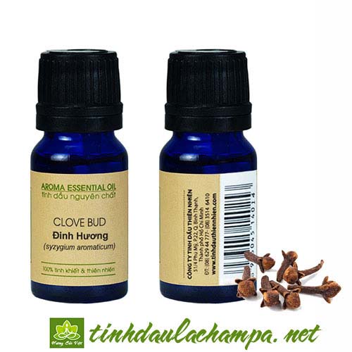 Tinh dầu nụ Đinh Hương Clove Bud nguyên chất - chống trầm cảm, giảm đau nhức