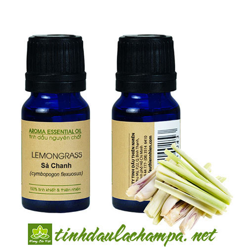 Tinh Dầu Sả Chanh Lemongrass ✔️100% Tự Nhiên, Đuổi Muỗi & Thanh Lọc Không Khí