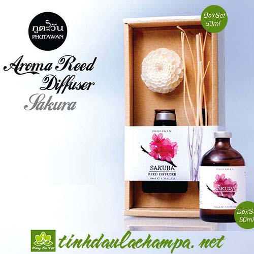 Tinh dầu cắm que hoa Anh Đào Sakura