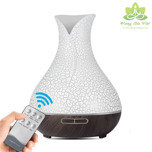 Máy khuếch tán Tulip trứng 500ml giá rẻ có remote FX034-TW