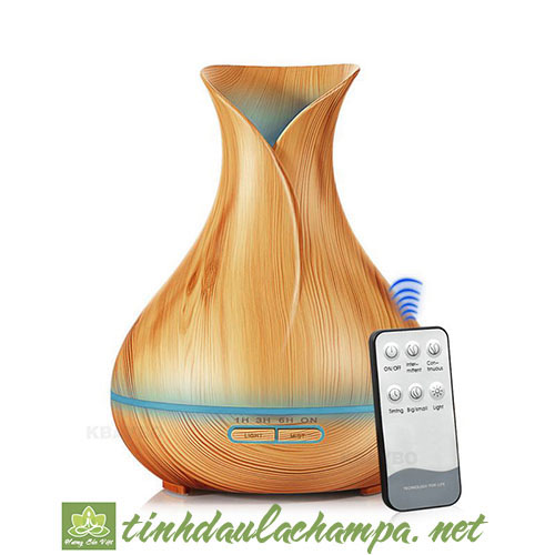 Máy khuếch tán Tulip vàng 500ml giá rẻ có remote FX034-LW