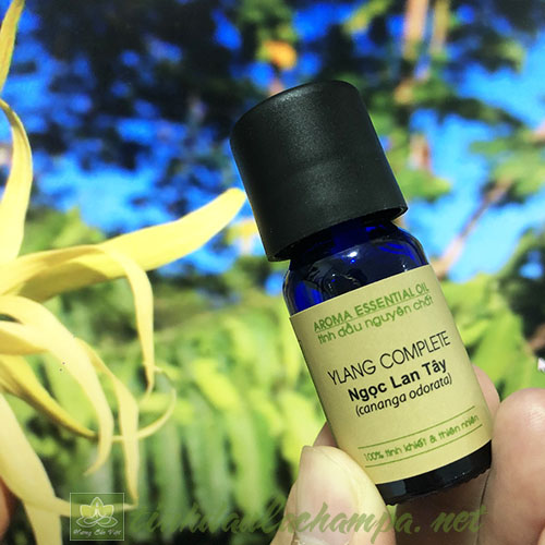 Tinh dầu Ngọc lan tây Ylang ylang complete cao cấp Lachampa 10ml