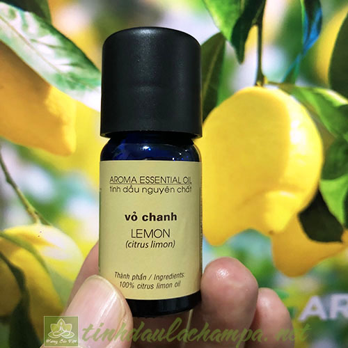 Tinh dầu Chanh vàng Lemon La champa nguyên chất 10ml