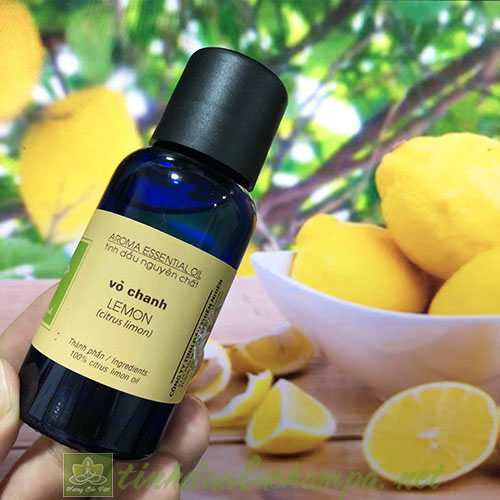 Tinh dầu Chanh vàng Lemon La champa nguyên chất 30ml