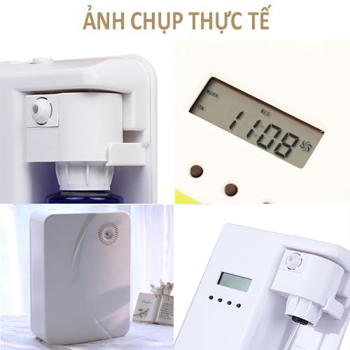 ảnh chụp các bộ phận của máy không nước 200ml MTD02