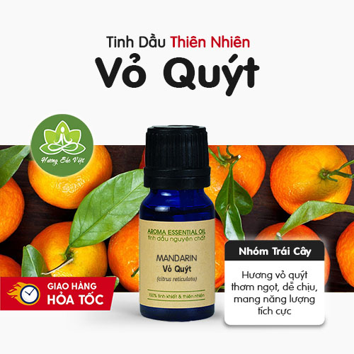 Tinh dầu Vỏ Quýt nguyên chất