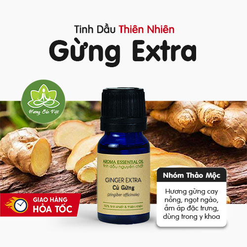 Tinh dầu Gừng Extra