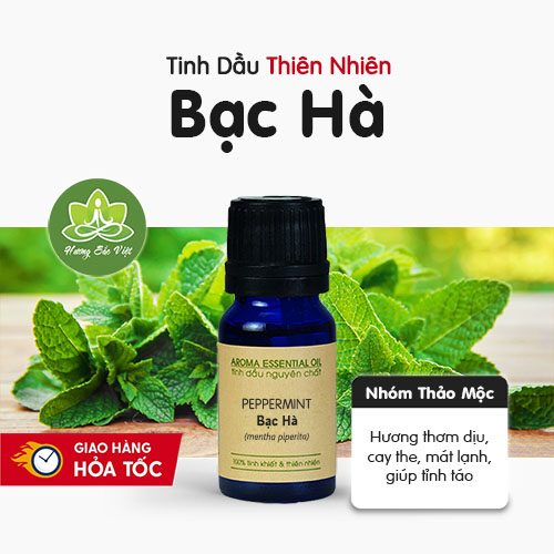 Tinh dầu Bạc Hà nguyên chất