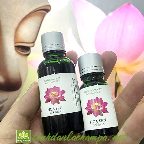 tinh dầu hoa sen nguyên chất chính hãng thơm lâu