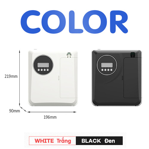 Máy xông tinh dầu treo tường có app điều khiển, không dùng nước MTD06