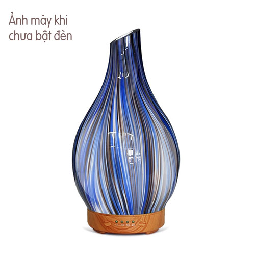 Máy khuếch tán tinh dầu đẹp sang MKT14 bình hoa thủy tinh