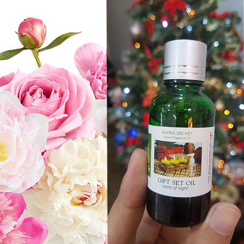 Tinh dầu nước hoa Giftset (Mẫu Đơn vs Táo Hồng)