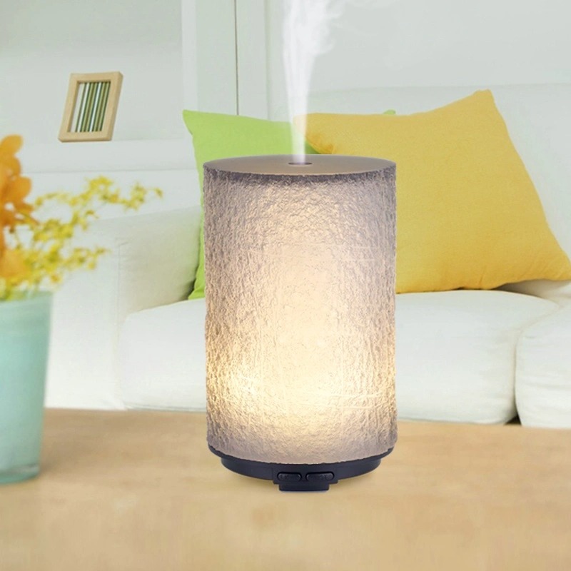 Máy khuếch tán tinh dầu đẹp sang MKT14 bình hoa thủy tinh