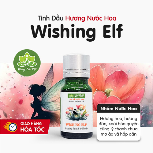 Tinh dầu nước hoa Wishing Elf (Đào, Lý Chanh, Hoa Hồng)