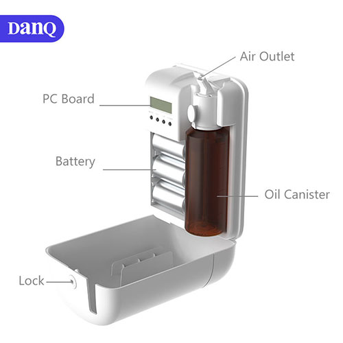 Máy xông tinh dầu không dùng nước có pin D100